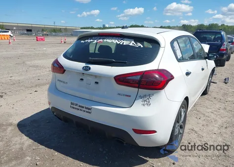 2016 Kia Forte Sx из США, поврежденный, VIN KNAFZ5A30G5499298